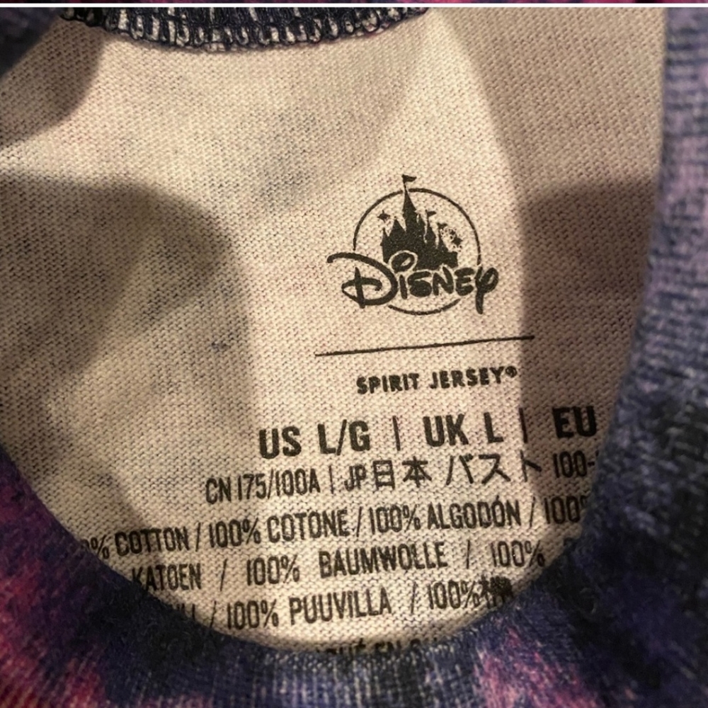 Disney Parks 2021 Maleficent Spirit Jersey Adult Size XL - Picture 5 of 5